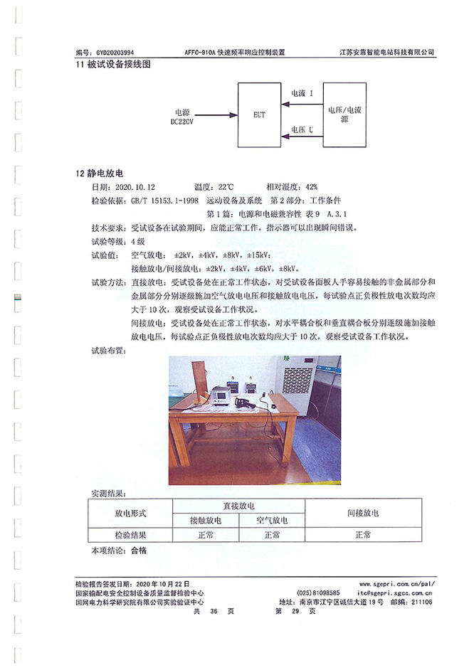 Primary Frequency Regulation