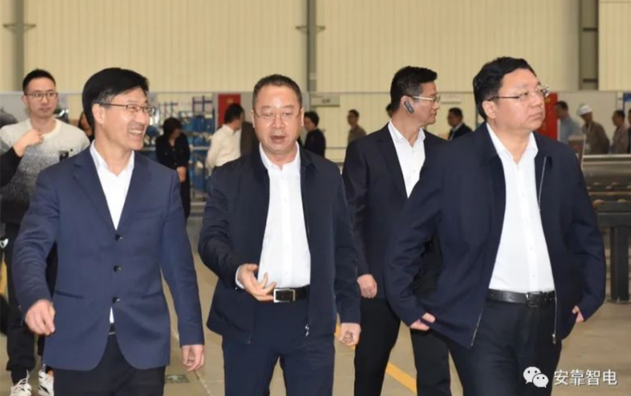 海陵区党政代表团考察安靠智电